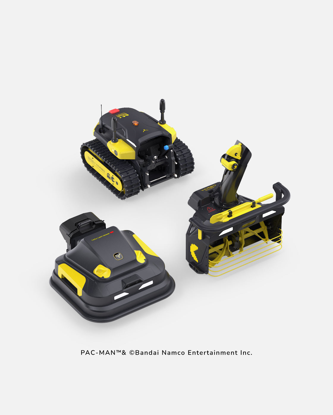 Yarbo × PAC-MAN Snow Blower Gen 2 + Lawn Mower Pro Module
