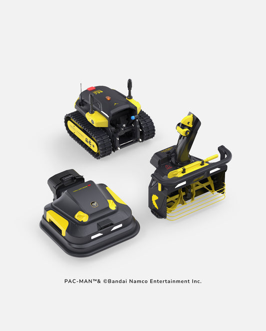 Yarbo × PAC-MAN Snow Blower Gen 2 + Lawn Mower Pro Module