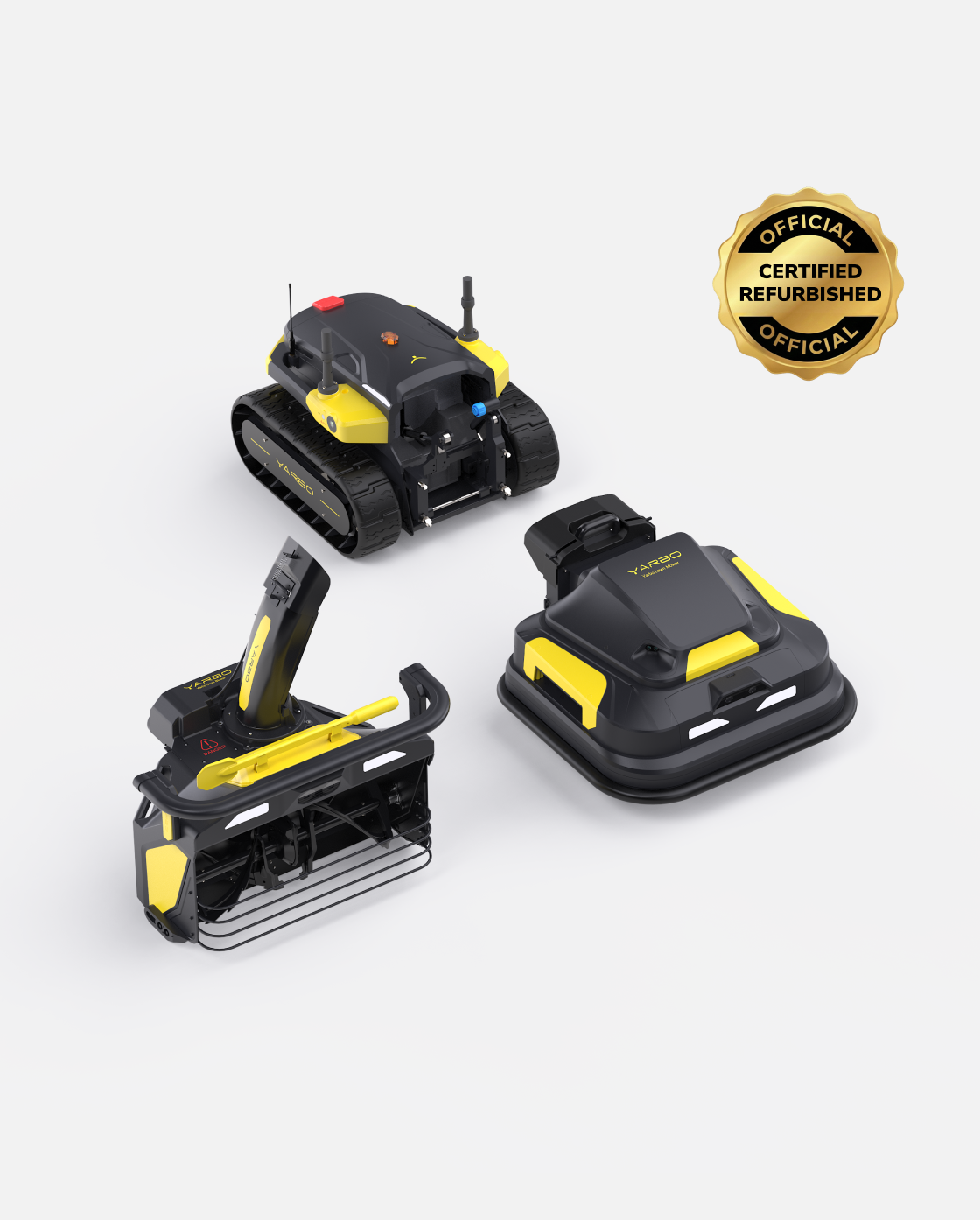 Refurbished Yarbo Snow Blower + Lawn Mower Module