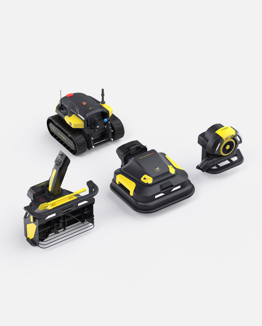 - Yarbo Lawn Mower Pro + Snow Blower + Blower -