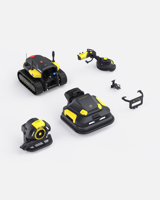 Yarbo Y40 Core with Lawn Mower Pro, Blower and Trimmer Modules