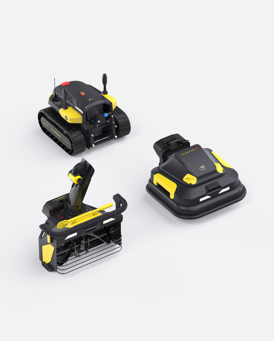 Yarbo Y40 Core with Snow Blower Gen 2 and Lawn Mower Pro Modules