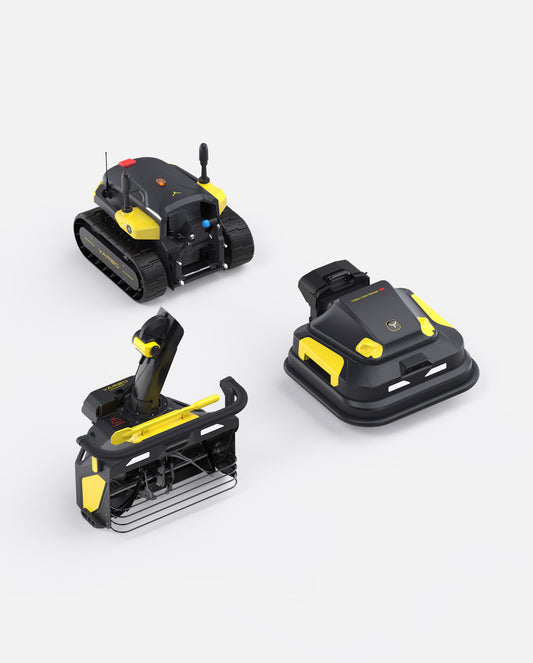 Yarbo Y40 Core with Snow Blower Gen 2 and Lawn Mower Pro Modules