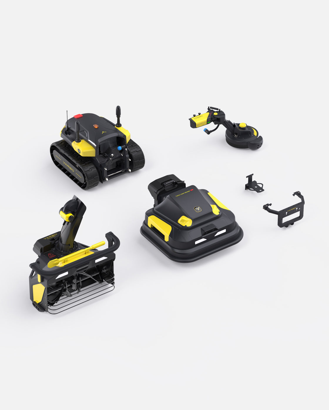 Yarbo Lawn Mower Pro + Snow Blower + Trimmer Package