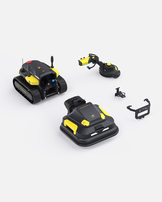 Yarbo Y40 Core with Lawn Mower Pro and Trimmer Modules