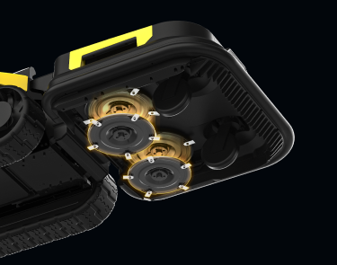 Industry-leading cutting width