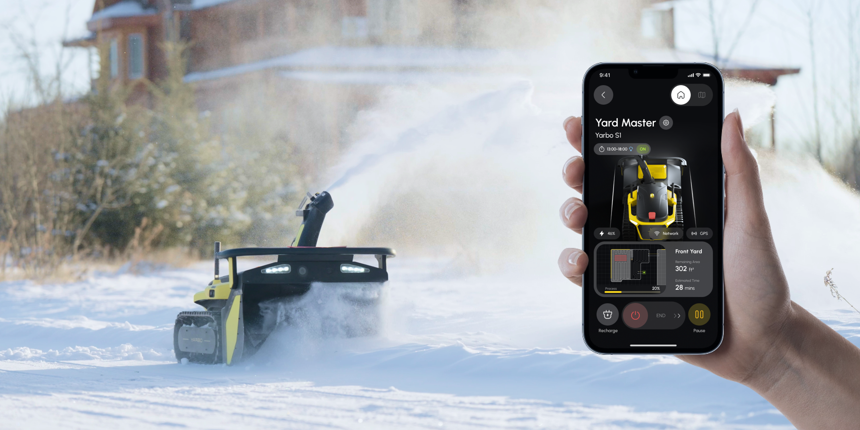 Yarbo Robot Snow Blower