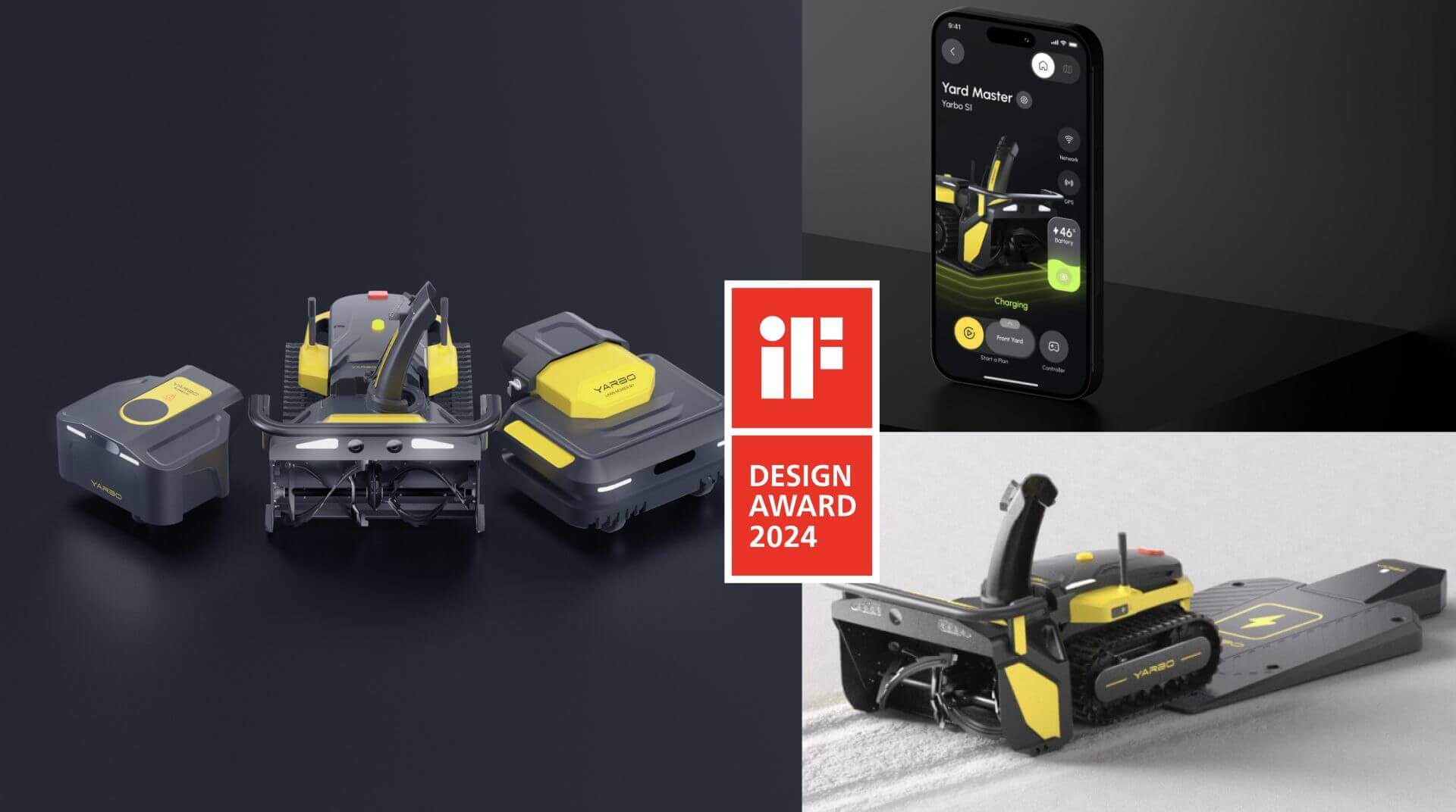 Yarbo Wins Multiple Awards at iF DESIGN AWARD 2024