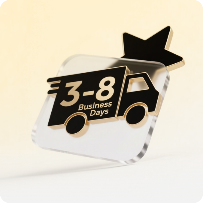 Fast Delivery in 3-8
Business Days