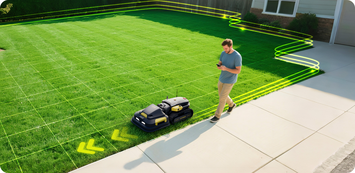 Wire-Free Perimeter Setup