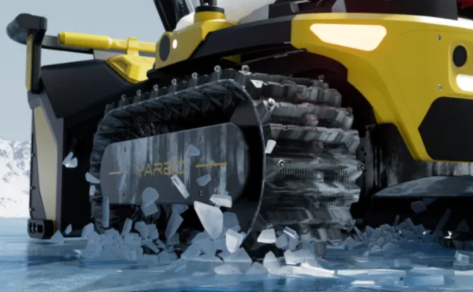 yarbo snow blower tracks