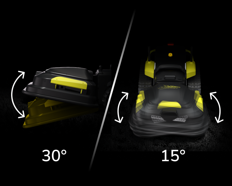 Torsion-flex Mower Frame