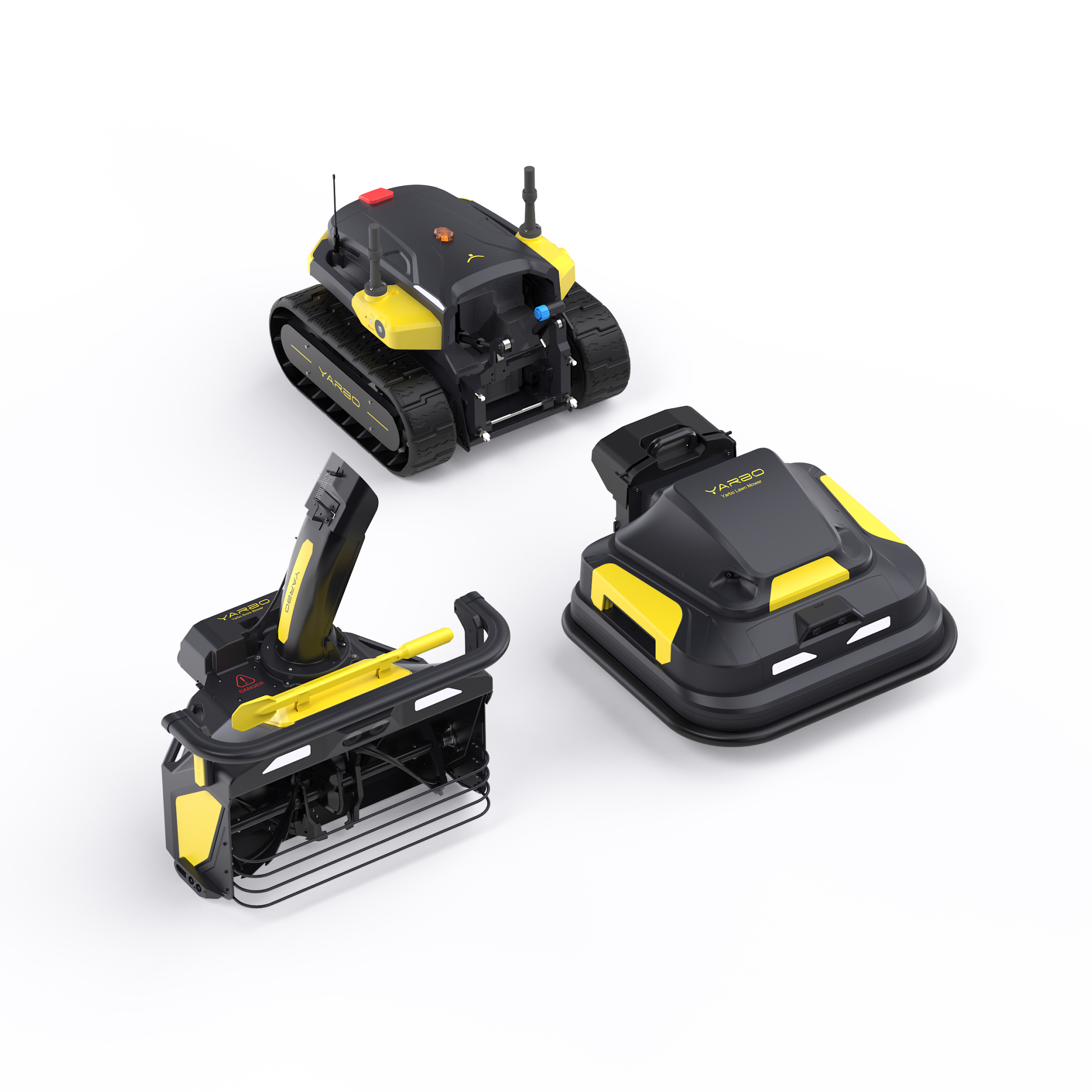 Yarbo Snow Blower + Lawn Mower