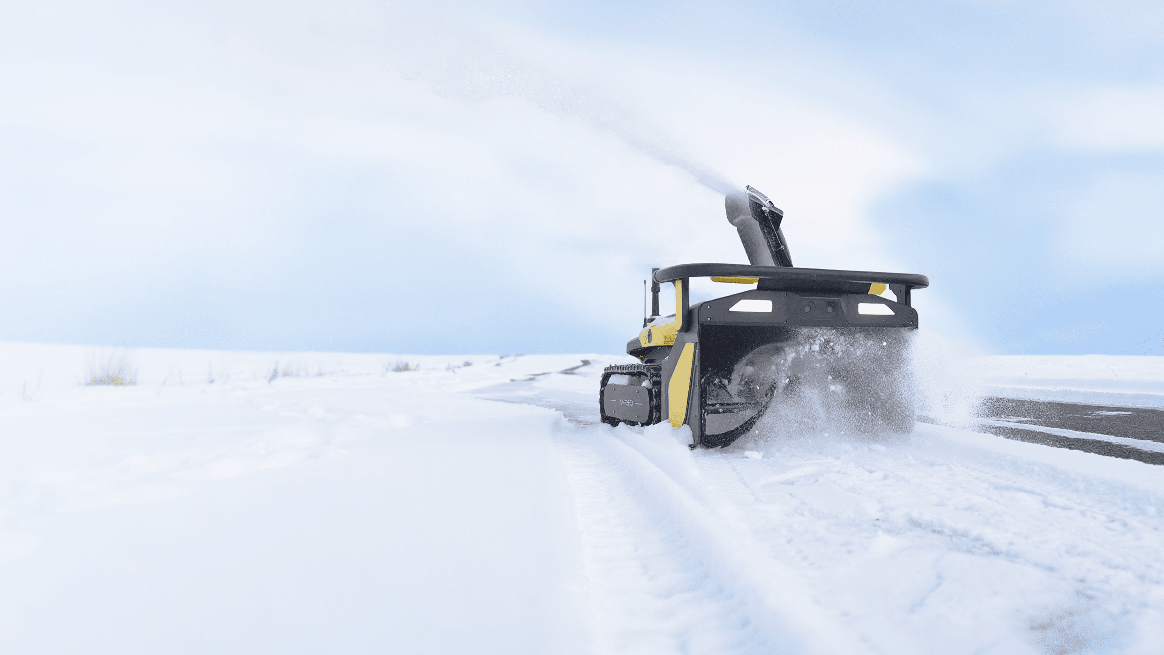 robotic snow blower