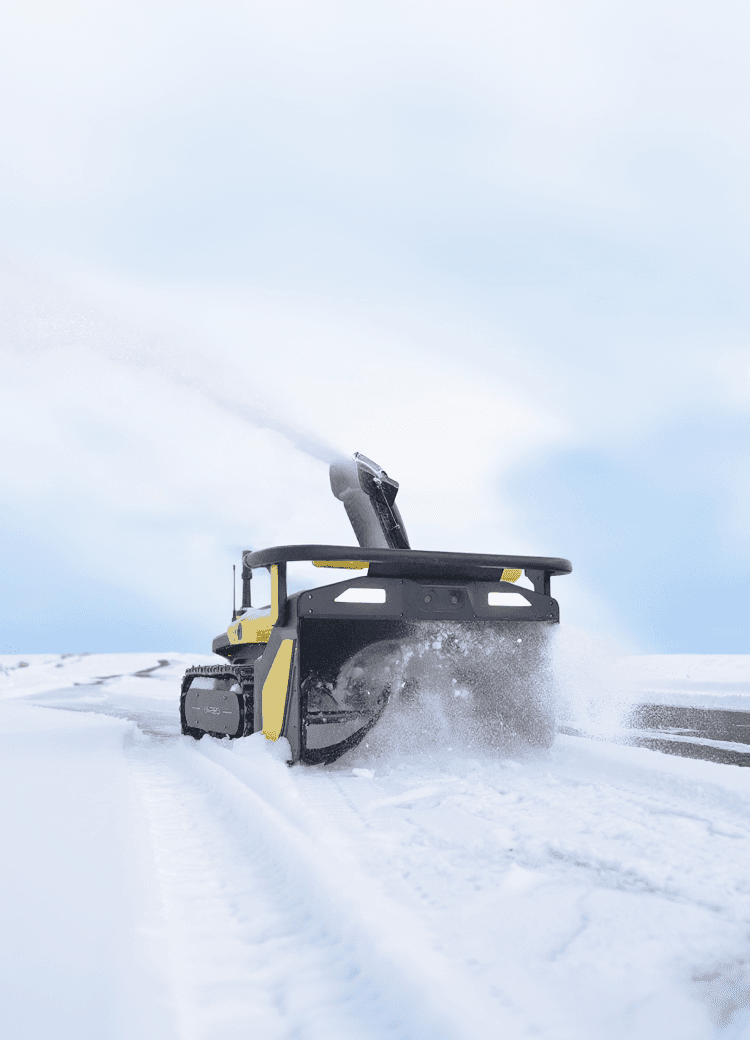 robotic snow blower
