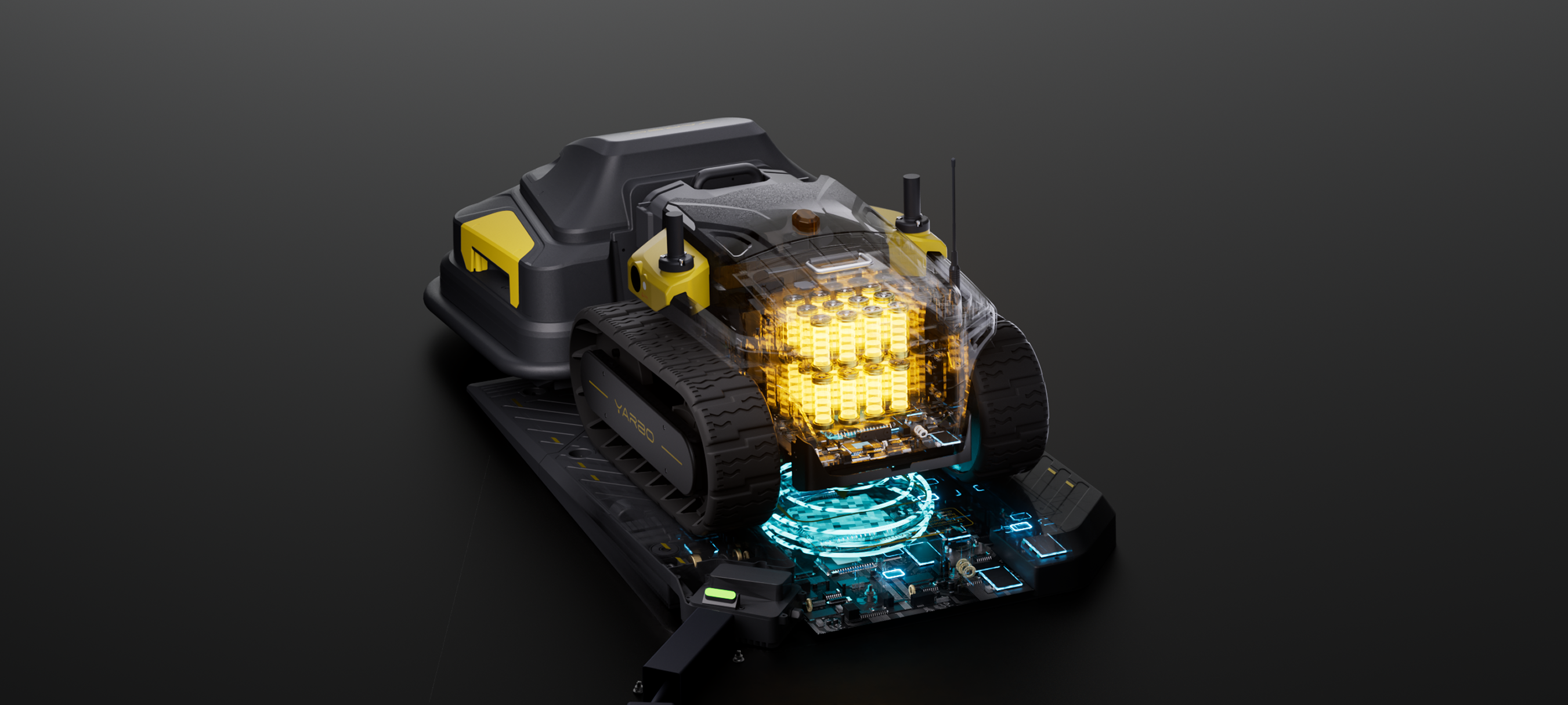 Yarbo wireless charge battey