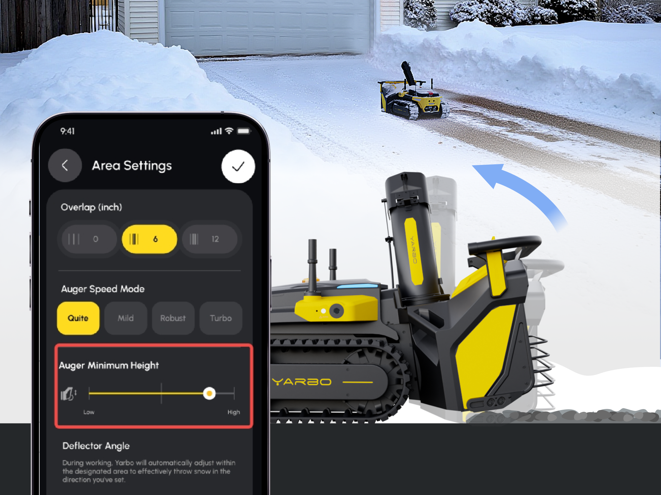 Yarbo Robotic Snow Blower
