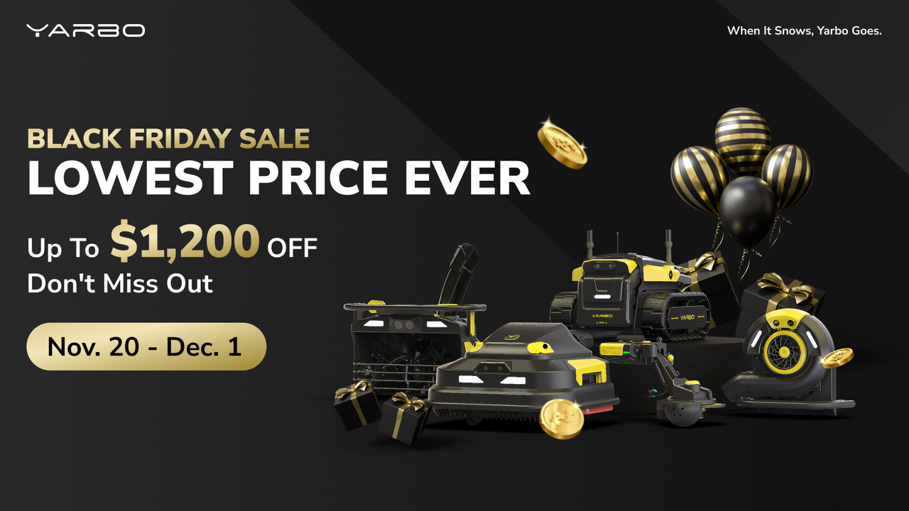 snow blower black friday