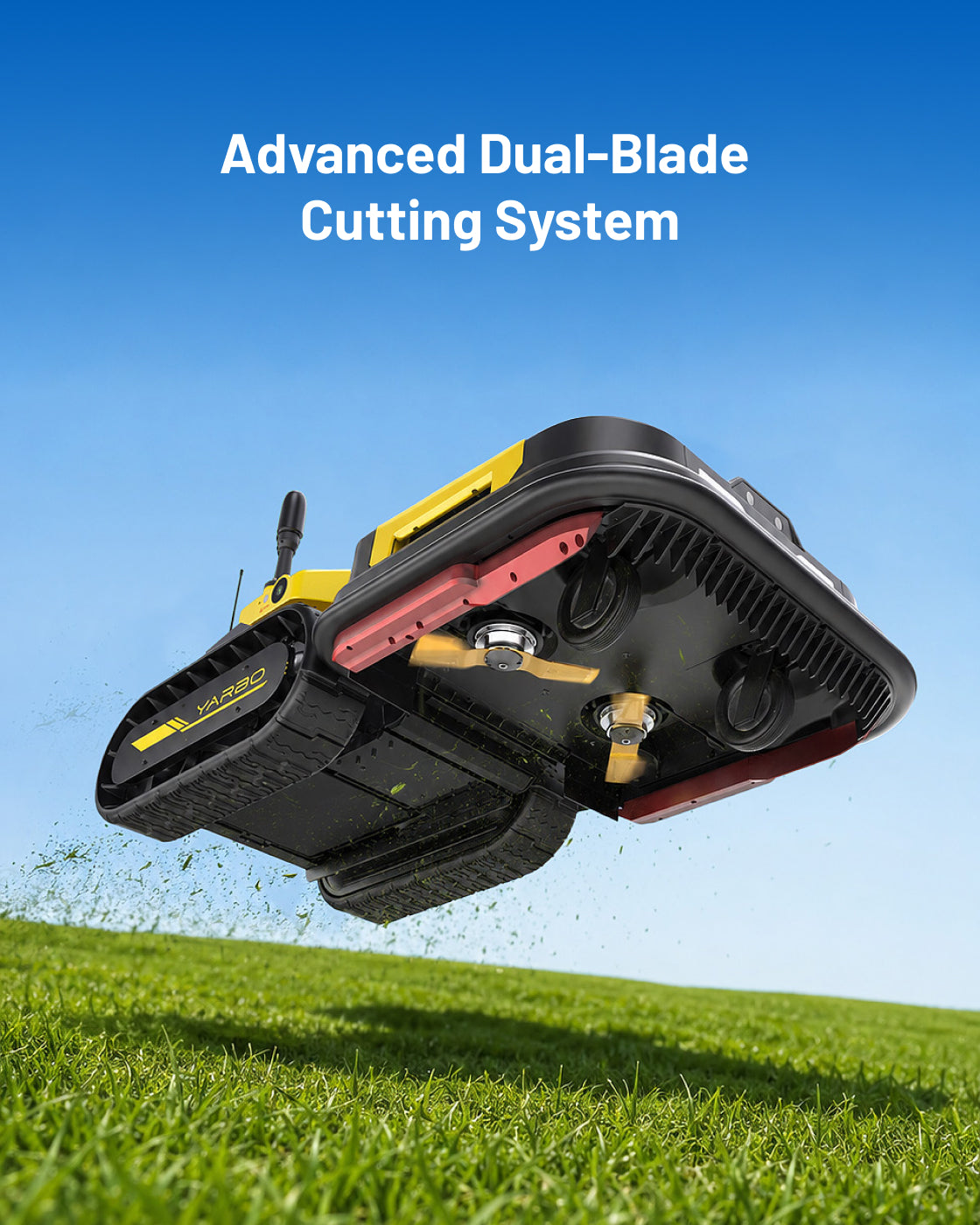 Yarbo Y40P Core with Lawn Mower Pro Module