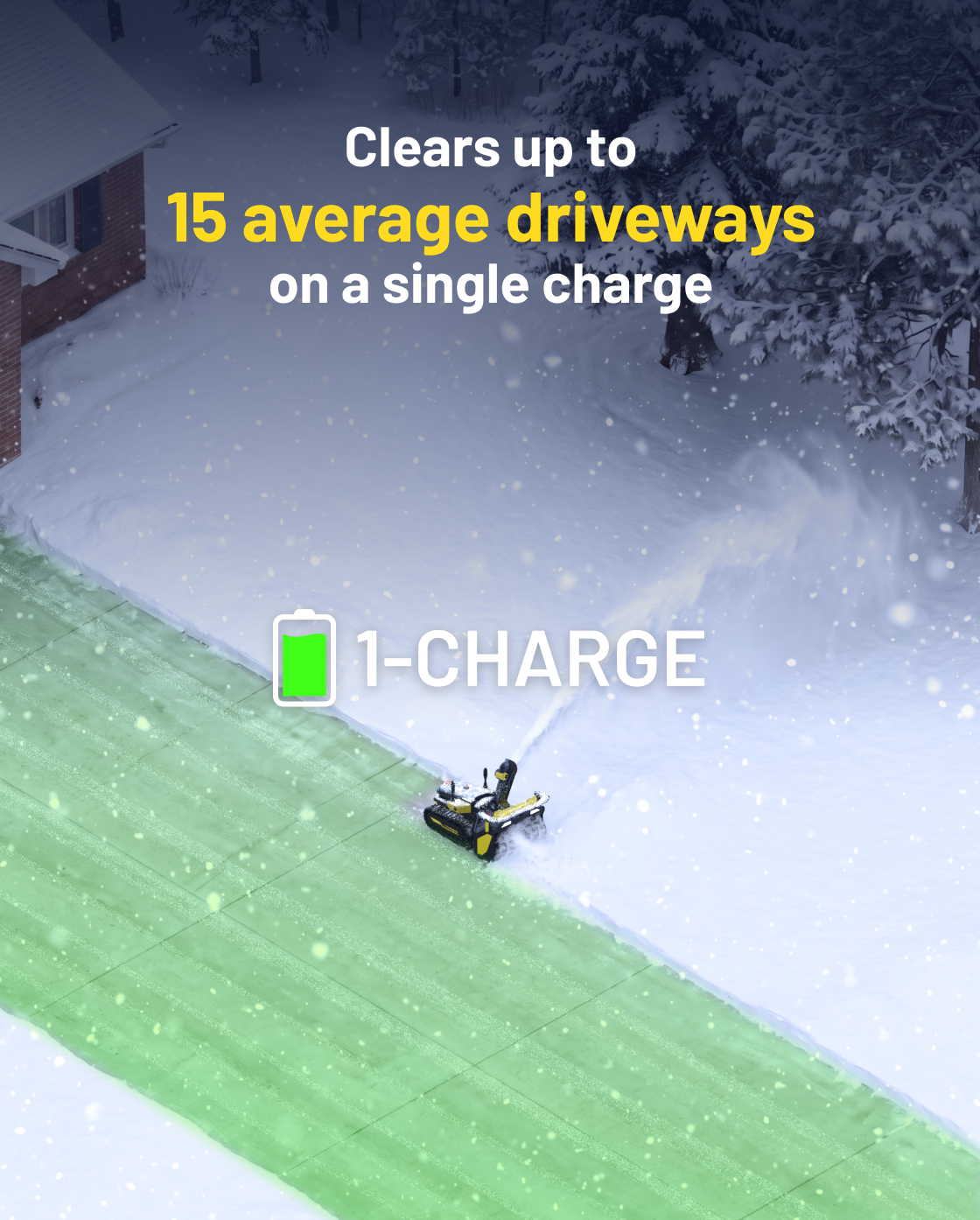 Yarbo Y40P Core with Snow Blower Module Gen 2