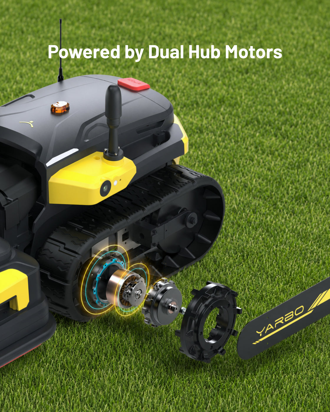 Yarbo Y40P Core with Lawn Mower Pro Module