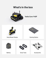 Yarbo Y40P Core with Snow Blower Module Gen 2