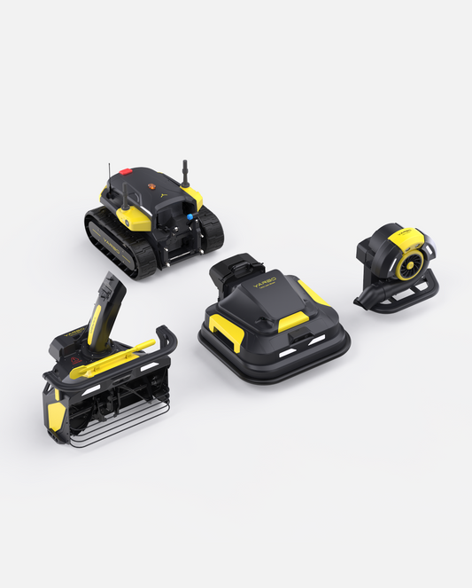 - Yarbo Lawn Mower + Snow Blower + Blower -