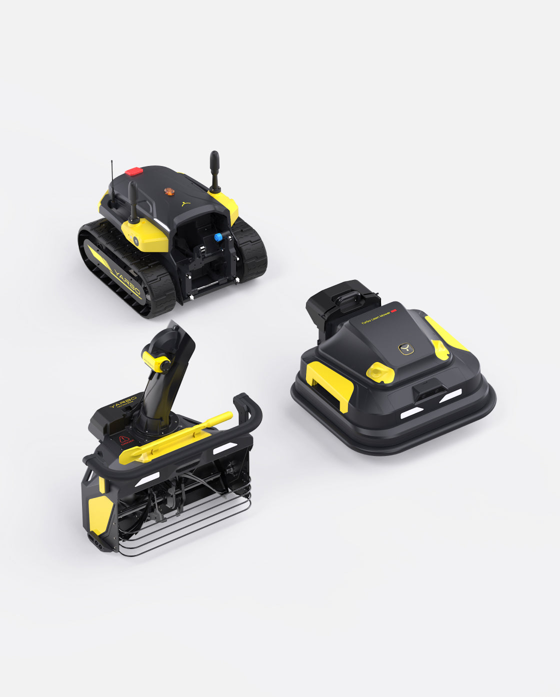 Yarbo Y40P Core with Snow Blower Gen 2 and Lawn Mower Pro Modules