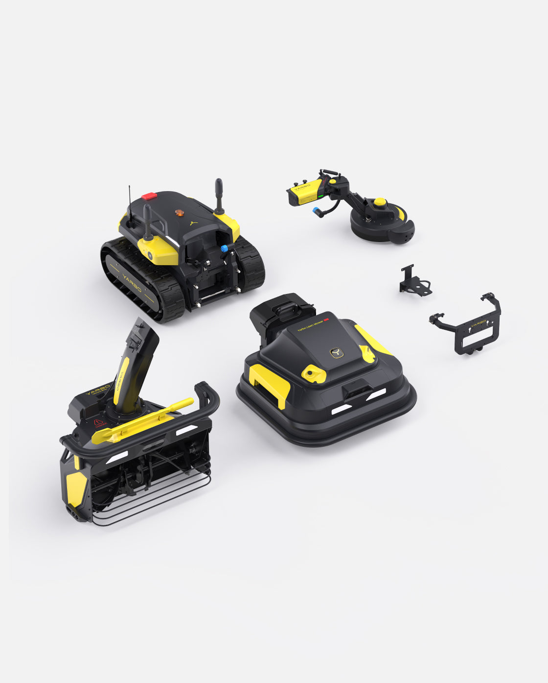 Yarbo Lawn Mower Pro + Snow Blower + Trimmer Package